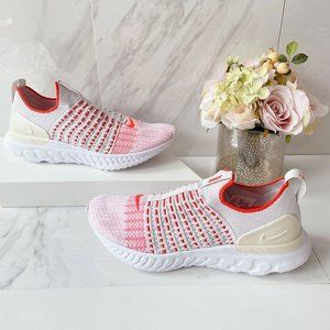 Nike Womens React Phantom Running Shoes Orange 9